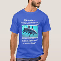 Shark Attacks (dark) T-Shirt