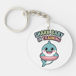 Shark Baby in Training Kids Keychain