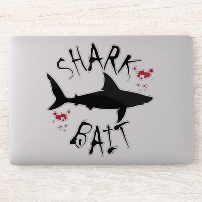 Shark Bait Funny Scuba Diving Blood Splatted (Computer)