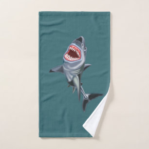 Shark Bath Towel - Choose Colour