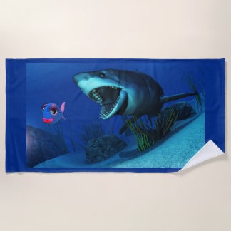 Shark Beach Towel