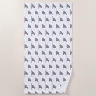 shark beach towel