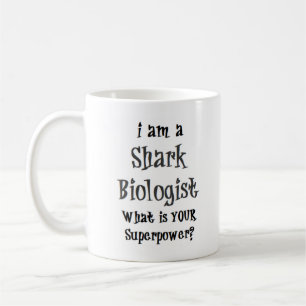 shark biologist coffee mug