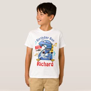 Shark Birthday Boy Second T-Shirt