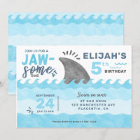 Shark Birthday Party Under the Sea