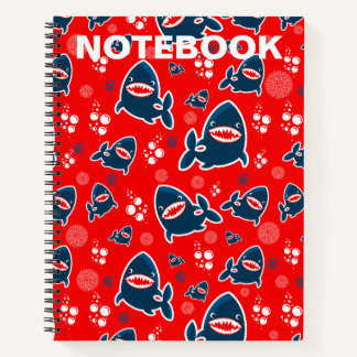 Shark Bite Notebook 