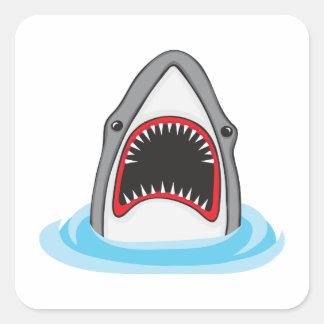 Shark Bite Sticker