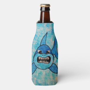 Shark Bottle and Can Cooler