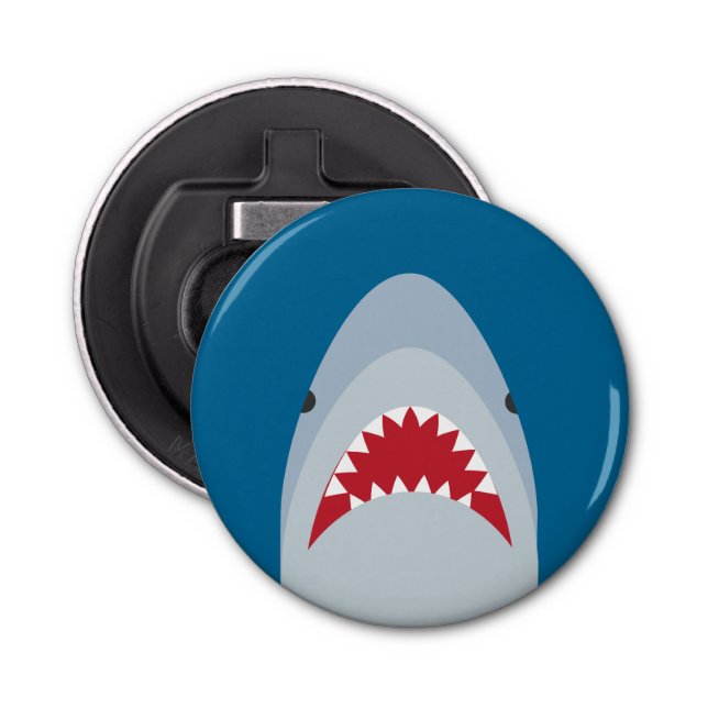Shark Bottle Opener Fridge Magnet (Front)