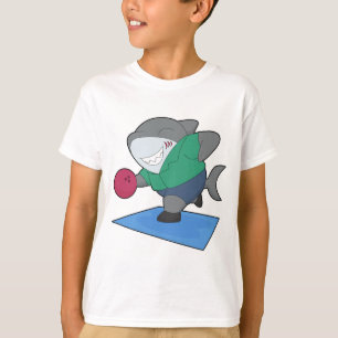 Shark Bowling Bowling ball Sports T-Shirt