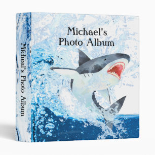 Shark Boy Photo Album Binder