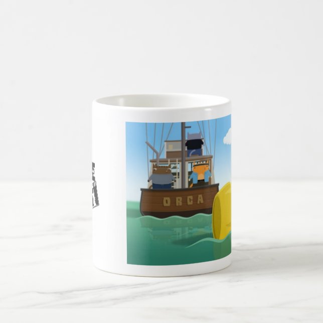 Shark Cats Coffee Mug (Center)