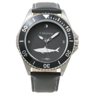 shark chrono hour personalized watch