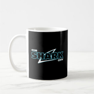 Shark City San Jose Savages San Jo 408 Sj San Jose Coffee Mug