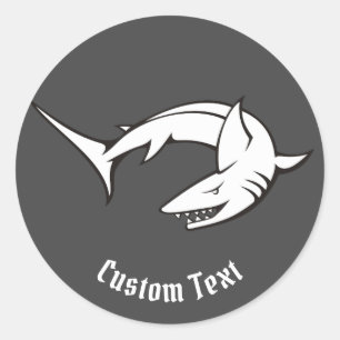 Shark Classic Round Sticker