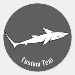 Shark Classic Round Sticker