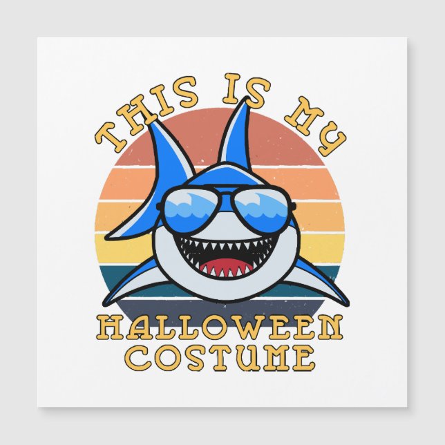 Shark Daddy Spooky Sunset Funny (Front)