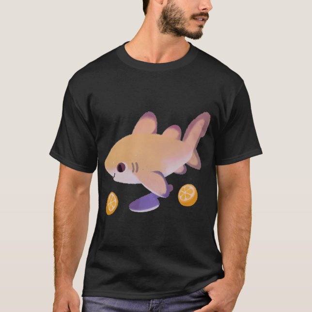 Shark day2 - name or bright bg version T-Shirt (Front)