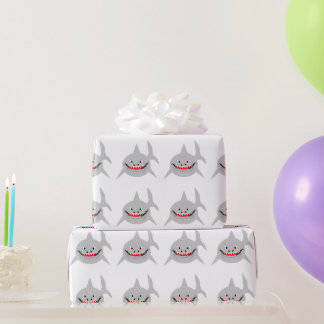 Shark Design Wrapping Paper