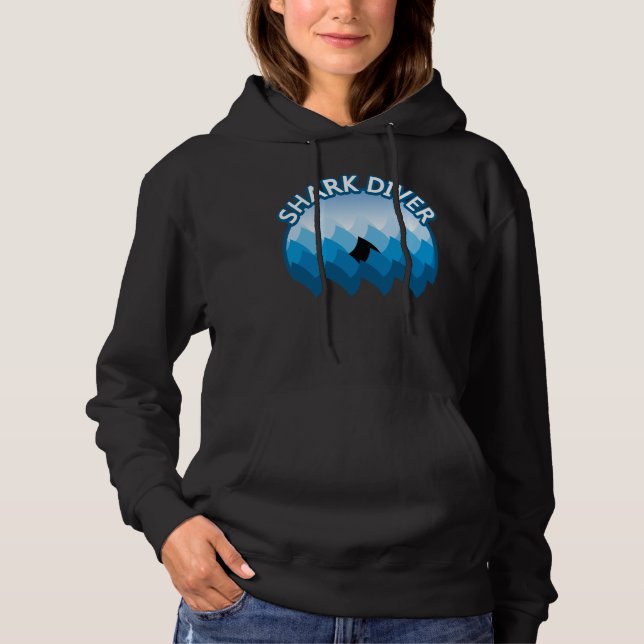 Shark Diver Hoodie (Front)