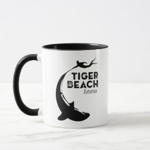Shark Diving at Tiger Beach Mug