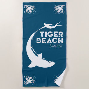 Shark Diving at Tiger Beach Towel