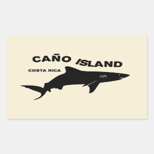 Shark Diving Caño Island - Costa Rica Sticker