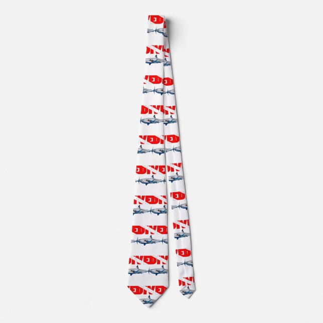 Shark Diving Tie (Front)