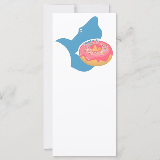 Shark eating a doughnut (Front)