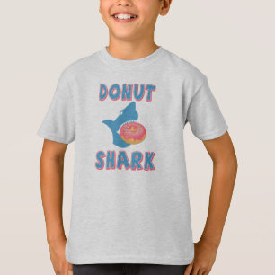 Shark eating a doughnut T-Shirt