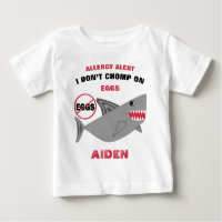 Shark Egg Allergy Alert Personalized