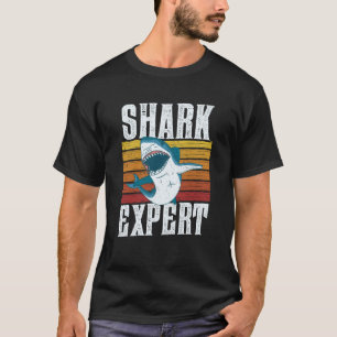 Shark Expert Sharks Teeth Animal T-Shirt