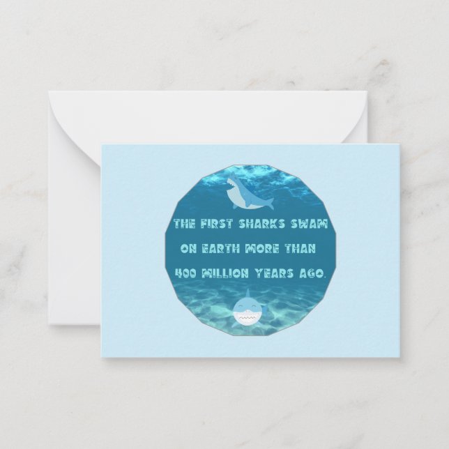 Shark Fact  Card (Front)