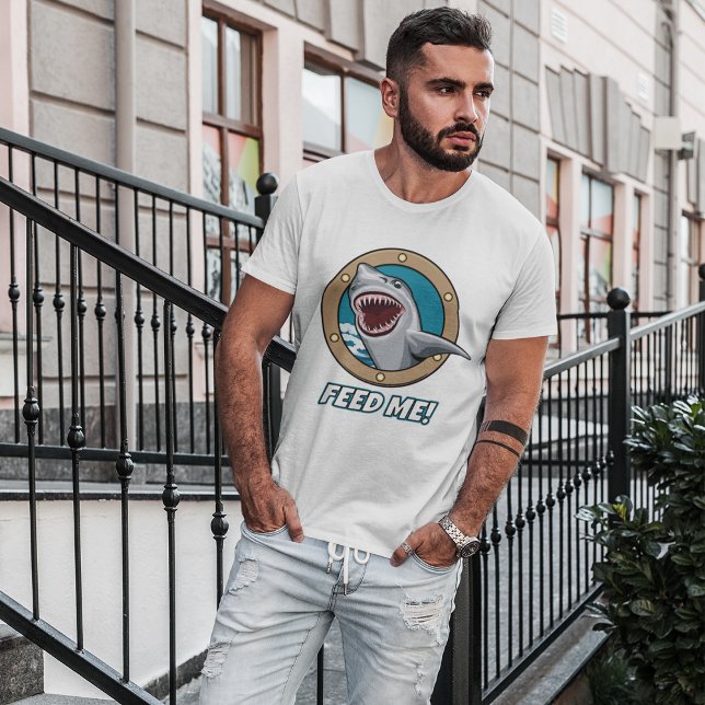 Shark Feed Me T-Shirt (Creator Uploaded)