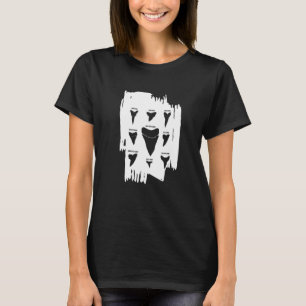 Shark Fish Tooth Types T-Shirt