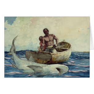 Shark Fishing, 1885