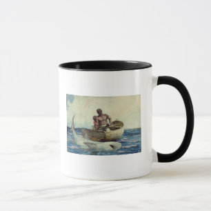 Shark Fishing, 1885 Mug