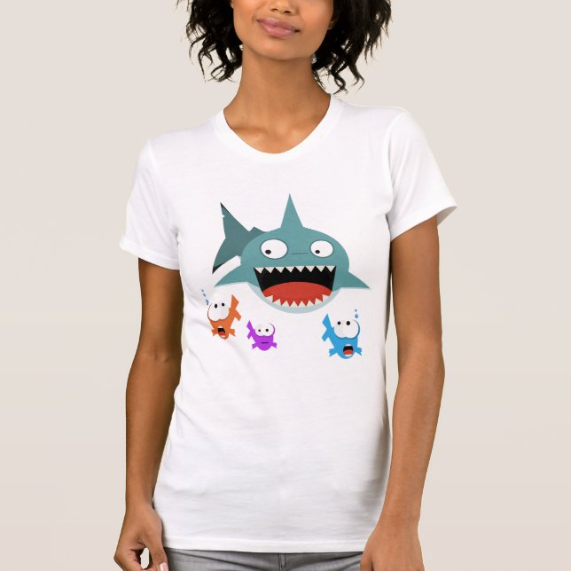 Shark Fun Ladies T-Shirt (Front)