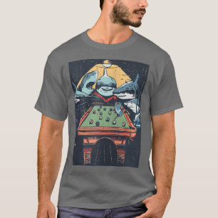 Shark Funny TeamFunny Gift Zip T-Shirt