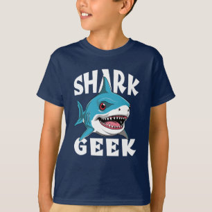 Shark Geek - Cute Design for Shark Lovers T-Shirt