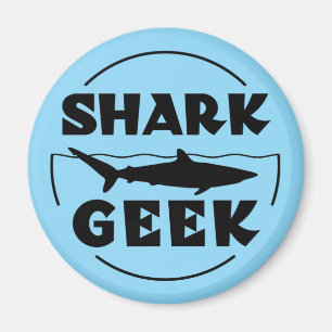 Shark Geek Design For Shark Lovers Magnet