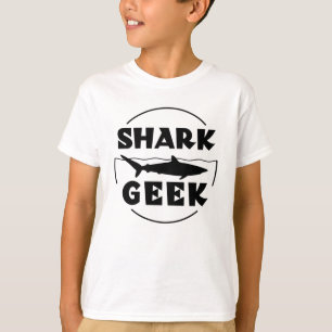 Shark Geek Design For Shark Lovers T-Shirt