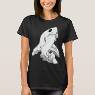 Shark Halloween Ghost T-Shirt