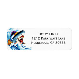 Shark Halloween Surfing