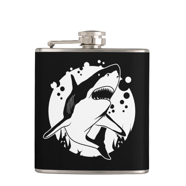 Shark Hip Flask (Front)
