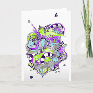 Shark Hunt Greeting Card