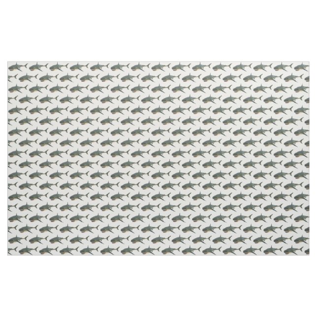 Shark Identification Chart Fabric (Yard)