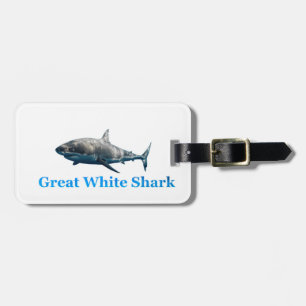Shark image for Luggage-Tag-leather Luggage Tag