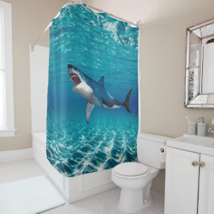 Shark image for Shower Curtain