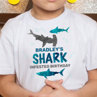 Shark Infested Any Age Birthday Party